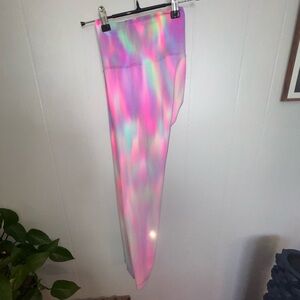 lululemon Wunder Train Dayglow Pastel Tie-Dye Leggings